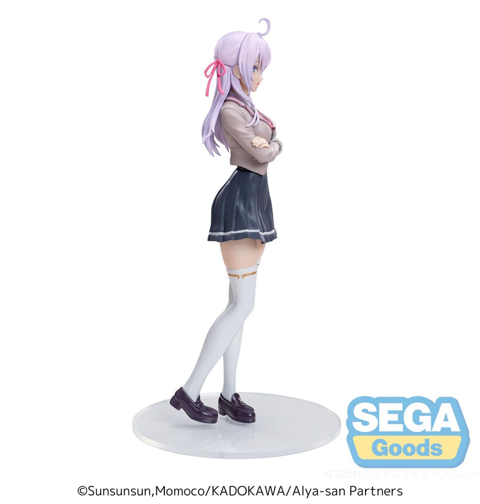 Alya Sometimes Hides Her Feelings in Russian PVC Luminasta Statue Alya Uniform Ver. 18cm